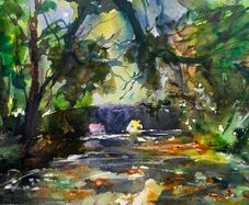 Gleanshelan watercolour