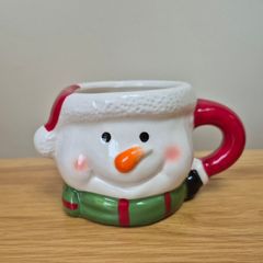 Cute Snowman Christmas Mug