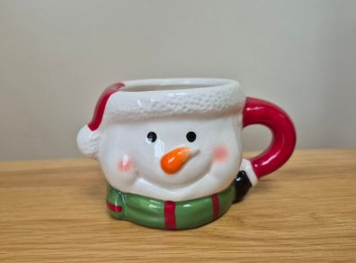 Cute Snowman Christmas Mug