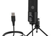 Metal USB Condenser Recording Microphone For Laptop Windows Cardioid Studio Recording Vocals Voice Over YouTube-K669
