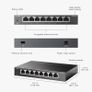 TP-Link TL-SG108S Network Switch 8-Port Gigabit Desktop Hub Ethernet Splitter/ Brand New Image 8