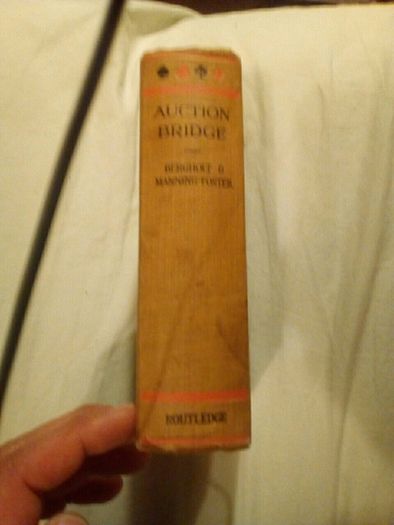 Book Auction Bridge Laws&Principles Art and Practice