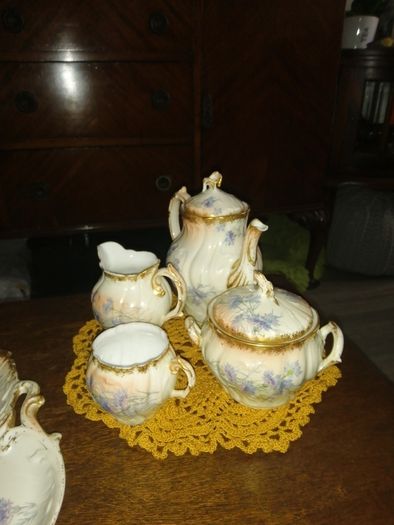 Set of Antique Limoges porcelain