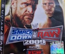 Smack Down vs Raw 2009 PlayStation3 Ps3 Games Original
