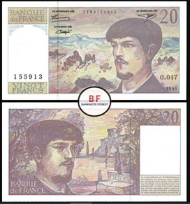 France | 20 Francs | 1995 | P.151h | UNC