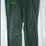 NEXT Ankle Straight High Rise Leather Effect Pu. Trousers Image 2