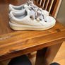 Puma Cream Leather Trainers Image 2