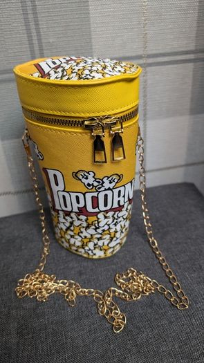 Popcorn Cylinder Bucket Bag