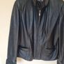 Su and ha leather jacket Size xl more like a 16 black leather in excellent condition Image 5