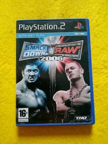 Smack Down Vs Raw 2006 PlayStation 2 ps2 games Original
