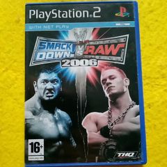 Smack Down Vs Raw 2006 PlayStation 2 ps2 games Original