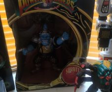 1993 Mighty Morphin Power Rangers Evil Space Aliens Squatt Figure Bandai boxed