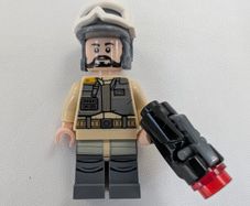 100% Lego Star Wars 'rebel Trooper - Private Kappehl' Minifigure (75164)