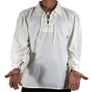 Men Medieval Cosplay Lace-up Shirt Image 2