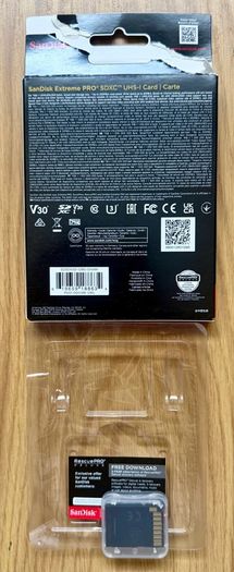 SanDisk Extreme Pro 128GB SDXC, 200MB/s, Class 10 U3, V30