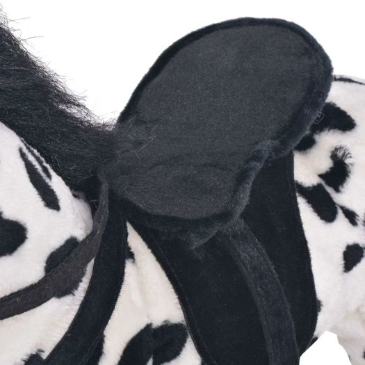 Standing Plush Toy Horse Black and White XXL (Copy)