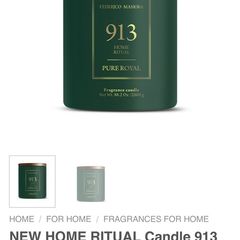 Exclusive Home Rituals Candle.