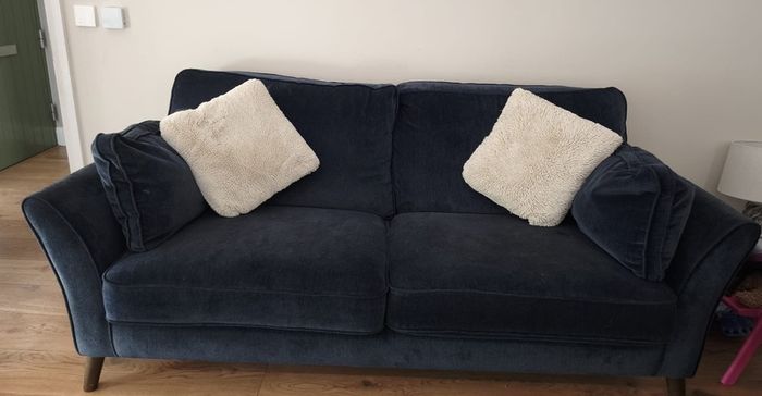 sofa and love chair