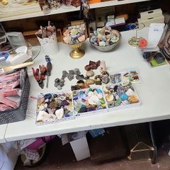 Crystals, minerals etc