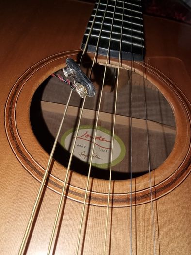 1990s Lowden D23 dreadnought guitar