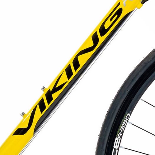 56cm Viking Race Pro 14 Speed 700c Wheel Gents, Yellow/Black