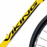 56cm Viking Race Pro 14 Speed 700c Wheel Gents, Yellow/Black Image 4