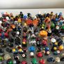 LEGO Collection (2011-2018) Mixed Figures & Bricks, Blue Ninjago NRG Zane figure with his spinner. Image 3
