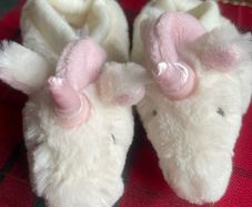 Jellycat unicorn baby boots she 0-6 months