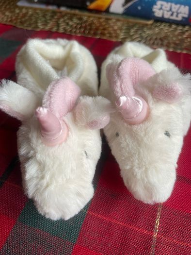 Jellycat unicorn baby boots she 0-6 months