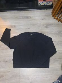 black superdry sweater