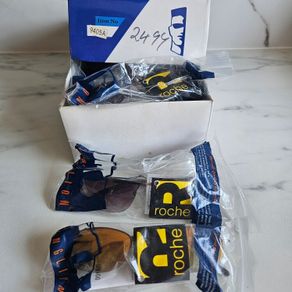 Lot of 8 sun glasses shades American brand ROCHE Einar Group Avanglion 2 models 9438B & 9403B NEW