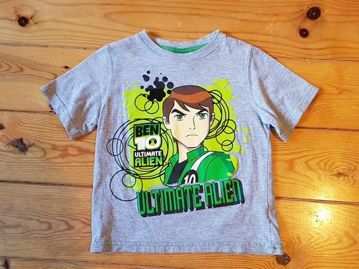 Age 4 Ben10 Grey Teeshirt
