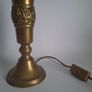 Brass Table Torchier Lamp Image 6