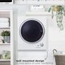 Russell Hobbs RH3VTD800 White 2.5kg Compact Mini Vented Tumble Dryer, Portable, Freestanding Table top Dryer with 3 Heat Settings Image 7