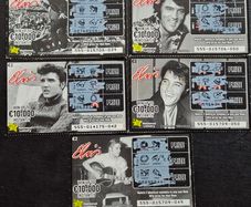 Elvis Presley scratch cards