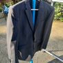 Next Wool pinstripe blazer Image 3