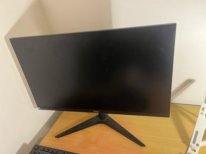monitor, keyboard and mouse