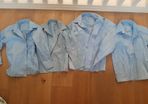 4 Blue School Shirts Ages 4, 5-6, 6-7