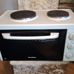PowerPoint Table top oven with 2 hobs