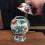 Antique Chinese Lidded Vase Image 2
