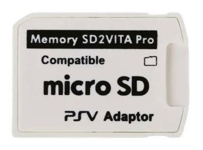 PS Vita 1000 2000 SD2VITA V5.0 Game Card to Micro TF Memory Card Adapter For