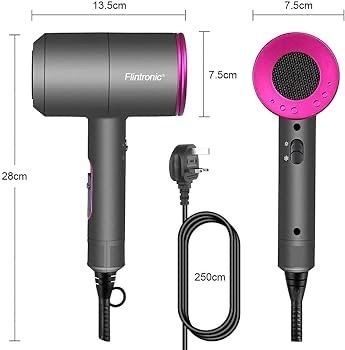 NEW SALE | Hair Dryer with Diffuser & Concentrator 2000W Powerful Ionic Dryer 2 Speed 3 Heat Settings Fast Dry Lightweight for Multi Women Man Hairstyles