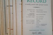 The Irish Ecclesiastical Record: A Monthly Journal Under Episcopal Sanction Published by Browne and Nolan, Dublin (9 Issues) (HQ565)