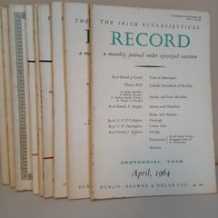 The Irish Ecclesiastical Record: A Monthly Journal Under Episcopal Sanction Published by Browne and Nolan, Dublin (9 Issues) (HQ565)