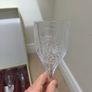 Galway Crystal Kells Wine Glasses 6 goblets Image 2