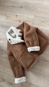 Shearling jacket Zara