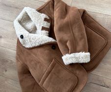Shearling jacket Zara