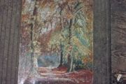 oil painting on canvas of a forest by daly