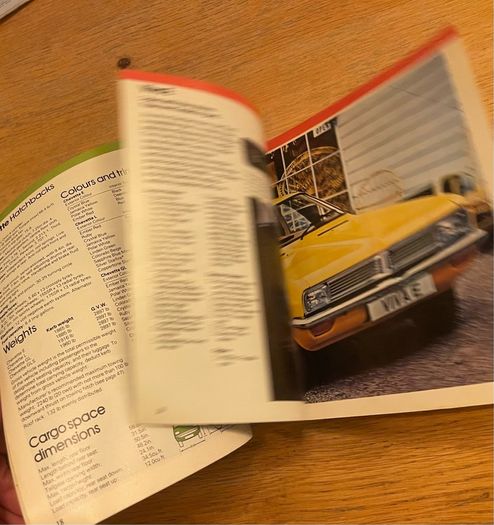 1978 Vauxhall Sales Brochure (Original)