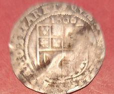 England ELIZABETH 1ST 1606 One Shilling Coin